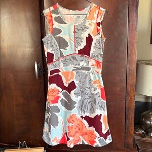 Title Nine Multicolor Sleeveless Mini Dress small